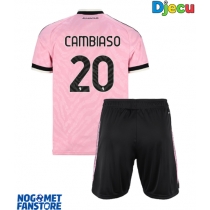 Juventus Andrea Cambiaso #20 Gostujuci Dres za djecu 2026-27 Kratak Rukav (+ Kratke hlače)